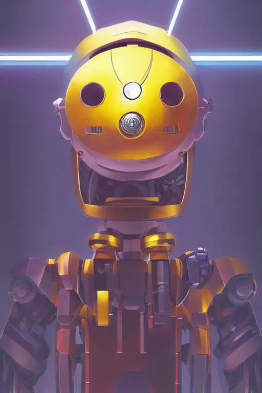 Image similar to metabots medabots medarotto medarot robot minimalist comics helmet mask neon cybereye, behance hd by jesper ejsing, by rhads, makoto shinkai and lois van baarle, ilya kuvshinov, rossdraws global illumination ray tracing hdr radiating a glowing aura