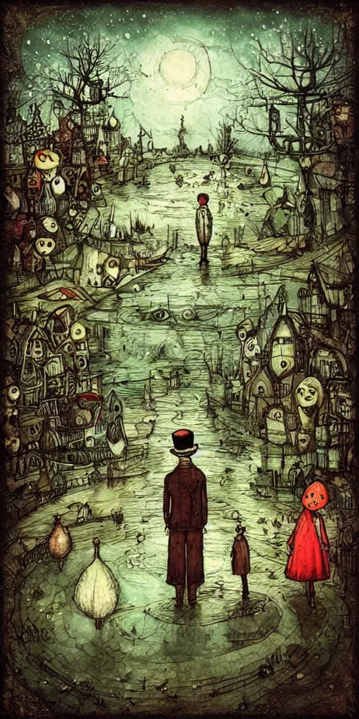 Image similar to a father's day scene by alexander jansson