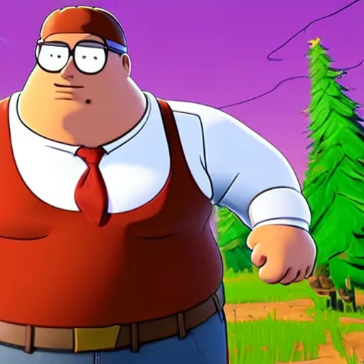 Image similar to peter griffin in fortnite