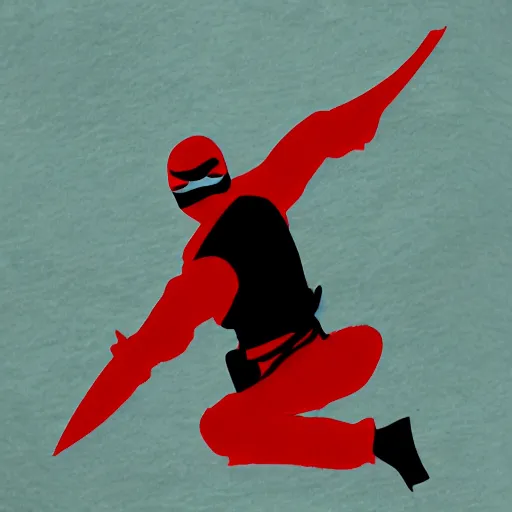 Image similar to the red ninja