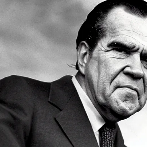 Prompt: Richard Nixon in Morrowind