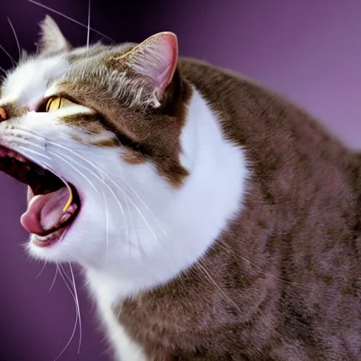 Image similar to a singing cat