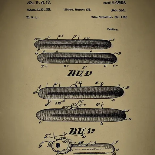 Image similar to us patent for the hotdog