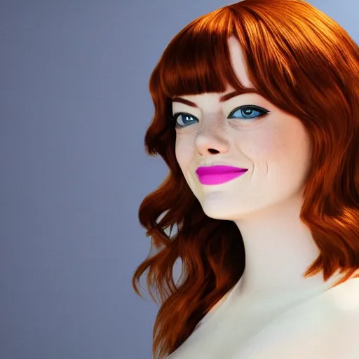 Prompt: emma stone as a disney princess, professional studio lightening, volumetric lightening, photorealism