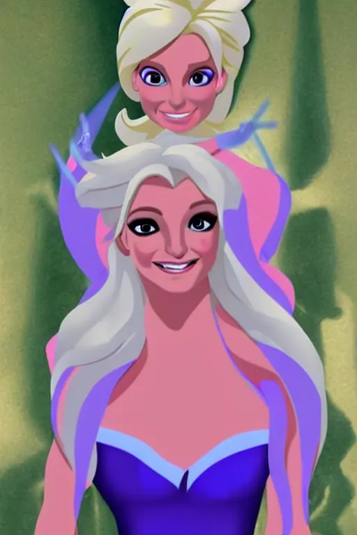 Image similar to britney spears as elsa from frozen