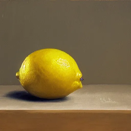 Prompt: a lemon