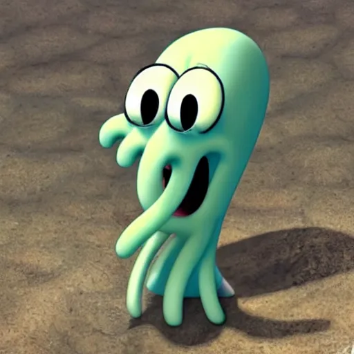 Image similar to squidward tentacles