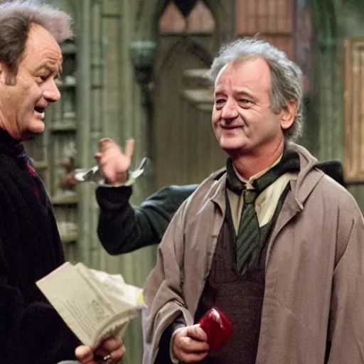 Image similar to bill murray in harry potter