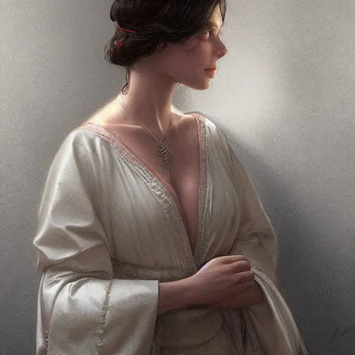 Image similar to photography of a pope making touching a sensual woman in a bedroom, deep focus, intricate, elegant, highly detailed, digital painting, artstation, concept art, matte, sharp focus, illustration, art by artgerm and greg rutkowski and alphonse mucha