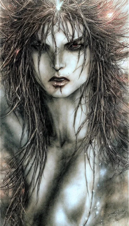 Image similar to rage, by luis royo,