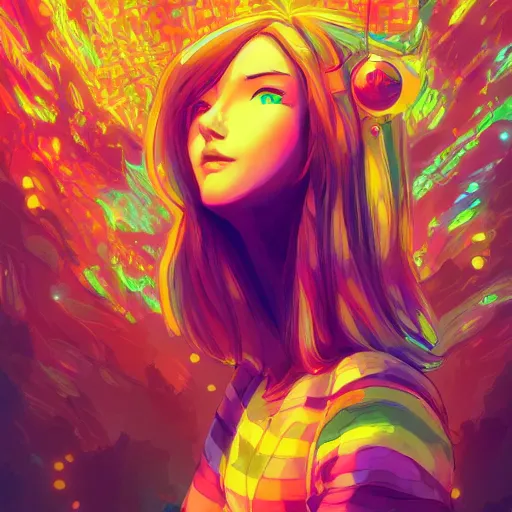 Image similar to skill magic deepdream radiating a glowing aura stuff loot legends stylized digital illustration video game icon artstation lois van baarle, ilya kuvshinov, rossdraws,