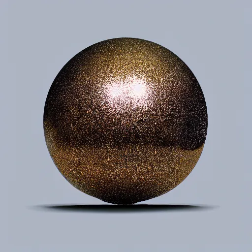 Image similar to zoom in on a ray tracing orb, unsplash