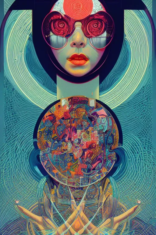 Image similar to portrait of godel's incompleteness theorem, by tristan eaton, victo ngai, peter mohrbacher, artgerm,