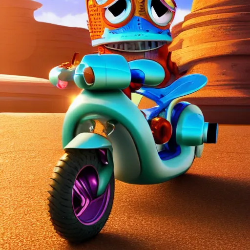 Image similar to futurama scooty puff jr. 3 d high definition, trending on artstation, unreal engine, photorealistic, high resolution,, trending on deviantart, hdr, hyper detailed, insane details, intricate, elite, ornate, elegant, luxury, dramatic lighting, octane render, weta digital, micro details, 3 d sculpture, structure, ray trace
