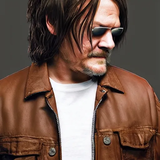 Prompt: Norman Reedus as... Dr. Robotnik