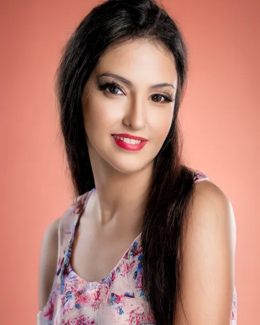 Prompt: headshot of beautiful actress odette annabel, studio lighting, 8 k, photo shoot, 9 inch kershaw soft focus lens f / 5. 6, bokeh