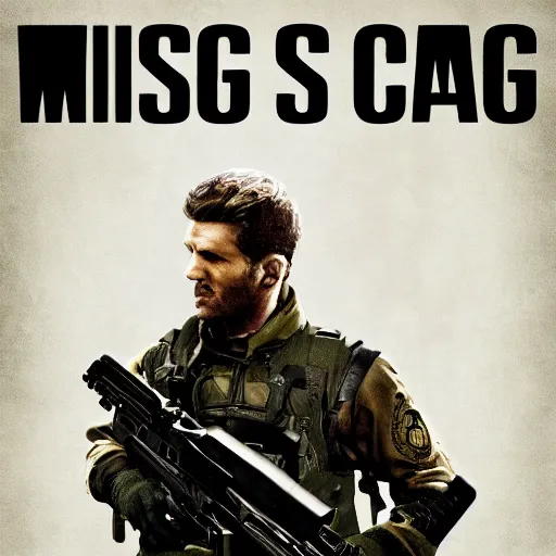 Image similar to missing cod poster