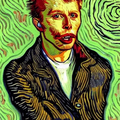 Prompt: portrait of elon musk eating giant hamburgers, big macs with extra bacon lettuce tomato, ethereal, handsome, intricate, elegant, highly detailed, art by vincent van gogh
