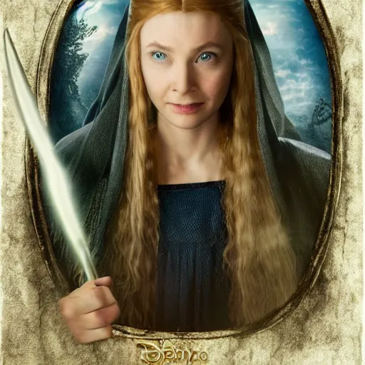 Image similar to galadriel as hermione granger