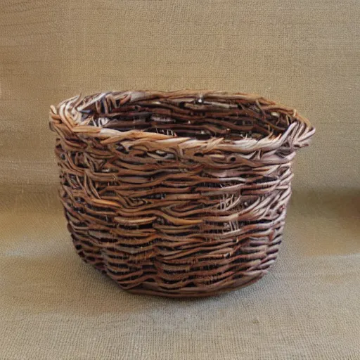 Image similar to basket made out of fingers