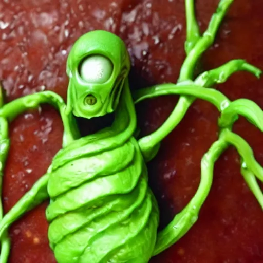 Image similar to alien food