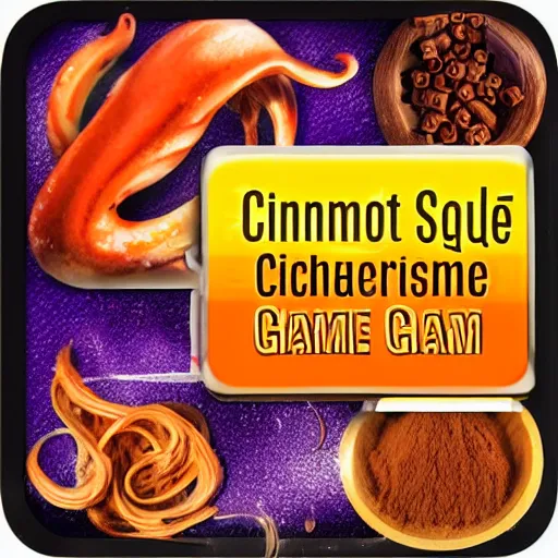 Prompt: Squid Game cinnamon challenge