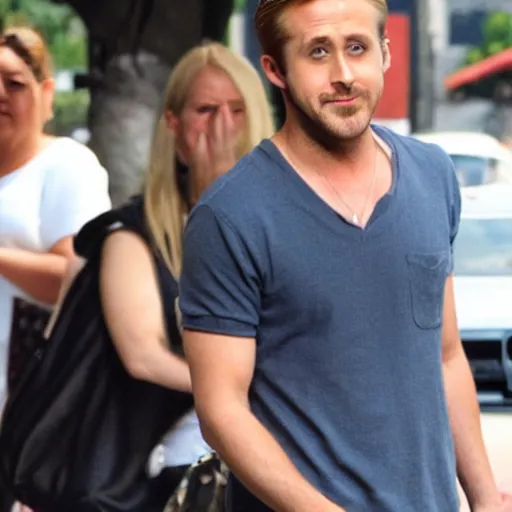 Image similar to ryan gosling becomes a sandwich