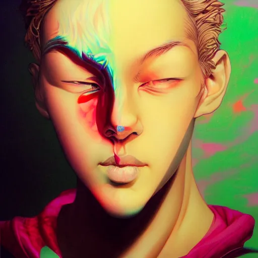 Prompt: citizen portrait soft light painted by tooth woo and erik jones, inspired by akira anime, smooth face feature, intricate oil painting, high detail illustration, sharp high detail, manga and anime 1 9 9 9