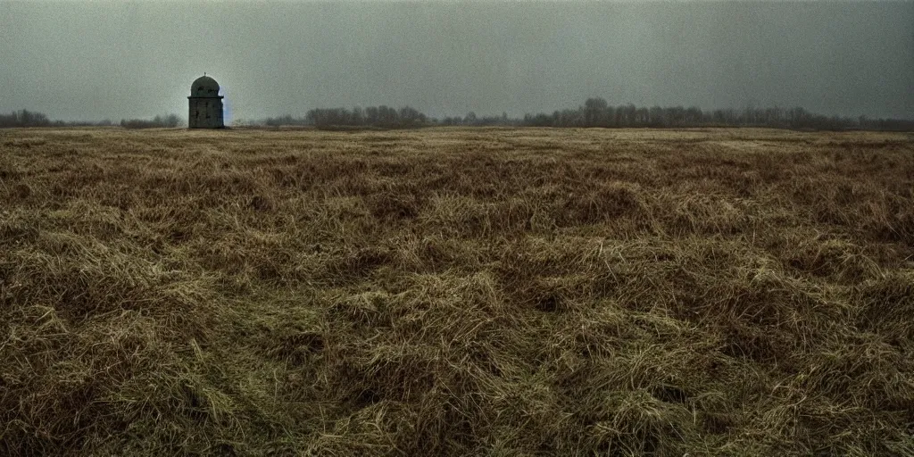 Prompt: detailed analog medium format photo from tarkovsky movie stalker, haze, high production value, intricate details, 8 k resolution, hyperrealistic, hdr, photorealistic, high definition, tehnicolor, award - winning photography, masterpiece, amazing colors