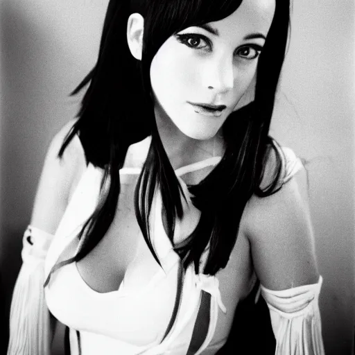 Prompt: 3 5 mm photo of alizee with cosplay