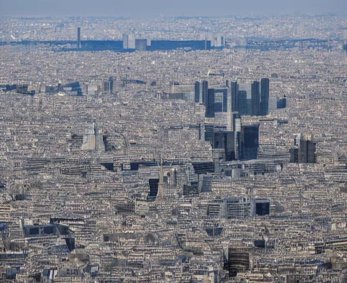 Prompt: 4 k hd, high detail photograph of paris cityscape, shot with sigma f / 4. 2, 2 5 0 mm sharp lens, wide shot, consistent, volumetric lighting, high level texture render, unreal engine