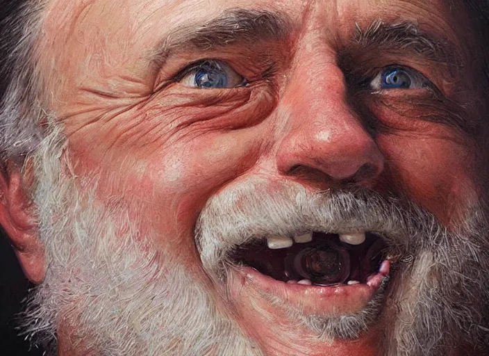 Prompt: a highly detailed gummy portrait of a dentist, james gurney, james jean