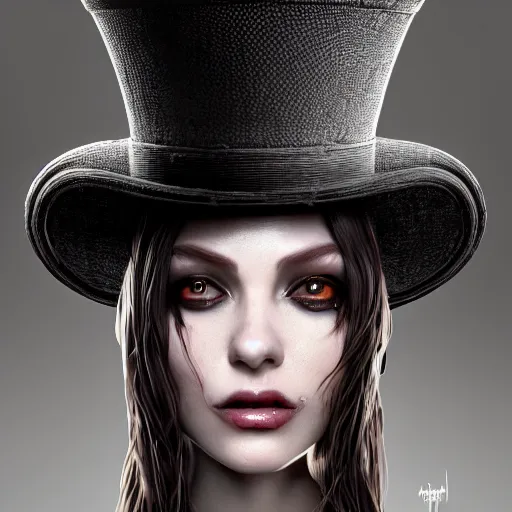 Prompt: top hat full of spiders, ultra realistic, concept art, intricate details, eerie, highly detailed, photorealistic, octane render, 8k, unreal engine, art by artgerm and Blaz Porenta