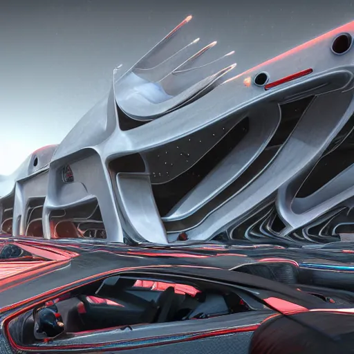 Image similar to sci-fi cars trucks motorcycles 50% of canvas in center and wall near structure on the coronation of napoleon and digital billboard photogrammetry point cloud in the middle and everything in style of zaha hadid and suprematism forms unreal engine 5 keyshot octane artstation trending blade runner 2049 colors lighting ultra high detail ultra photo realistic 8k 16k in plastic dark tilt shift