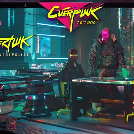 Image similar to Cyberpunk 2077 playset