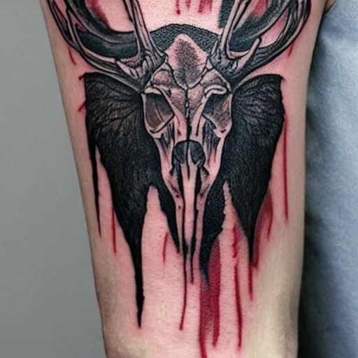 90 Natural Elk Tattoo Ideas for Men [2024 Inspiration Guide] | Elk tattoo,  Animal sleeve tattoo, Chest tattoo men