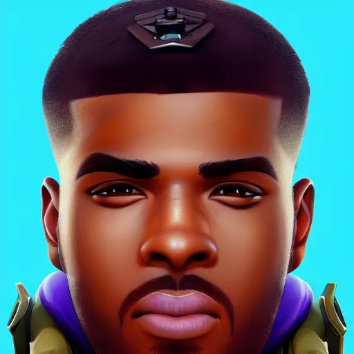 Image similar to lt. liama from fortnite game, hyper detailed masterpiece, digital art painting, hyper realism aesthetic