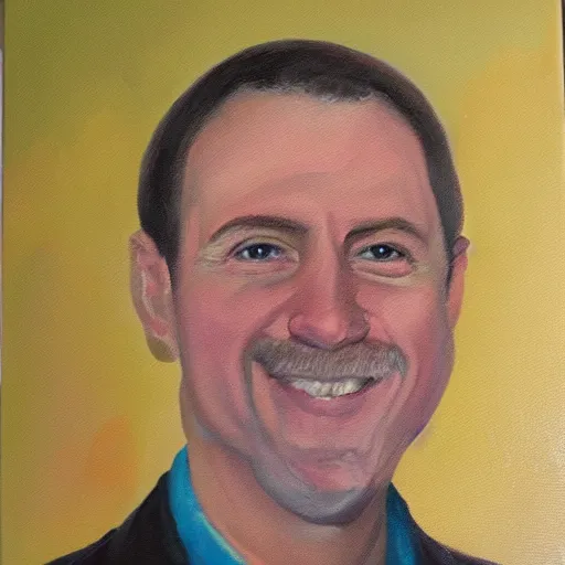 Prompt: oil painting of greg miller