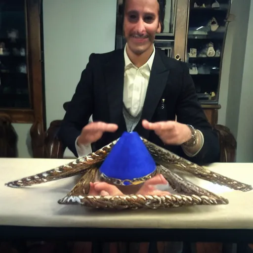 Prompt: magician franki foti