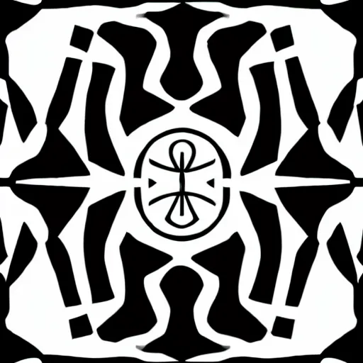 Image similar to vector logo of inquisitive eye, symmetrical, minimal