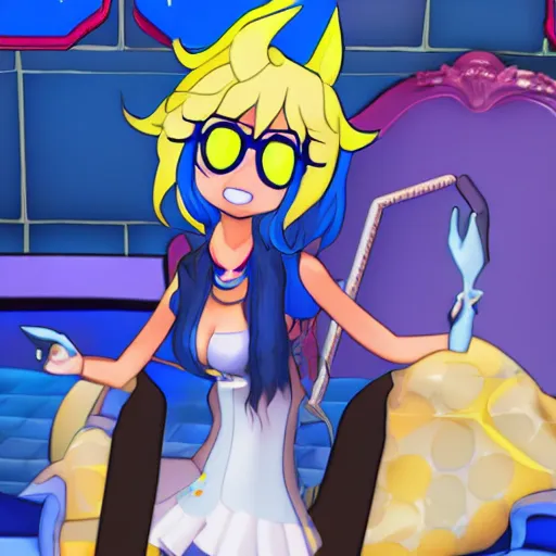 Prompt: vriska in huniepop