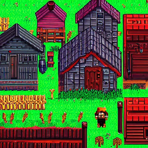 Image similar to Soviet gulag mod for Stardew Valley, screenshot