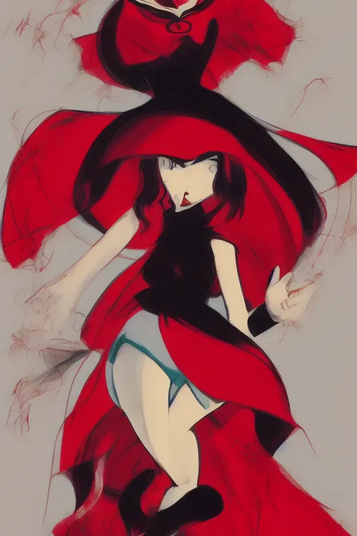 Image similar to little red ridinghood by sho murase