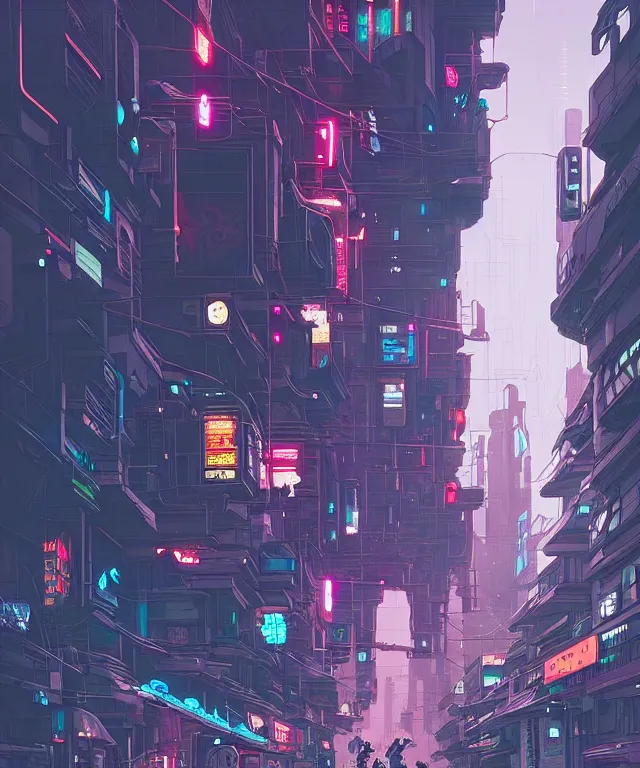 Image similar to a street view of a cyberpunk city, fantasy, elegant, digital painting, artstation, concept art, matte, sharp focus, illustration, art by josan gonzalez