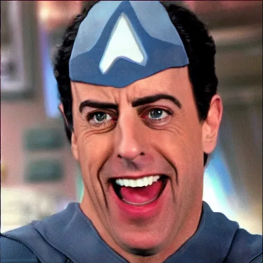 Image similar to Jerry Seinfeld as Captain America