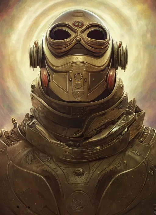 Image similar to space helmet mf doom reptile eyes, opal skin. intricate, elegant, highly detailed, centered, digital painting, artstation, concept art, smooth, sharp focus, illustration, artgerm, tomasz alen kopera, peter mohrbacher, donato giancola, joseph christian leyendecker, wlop, frank frazetta