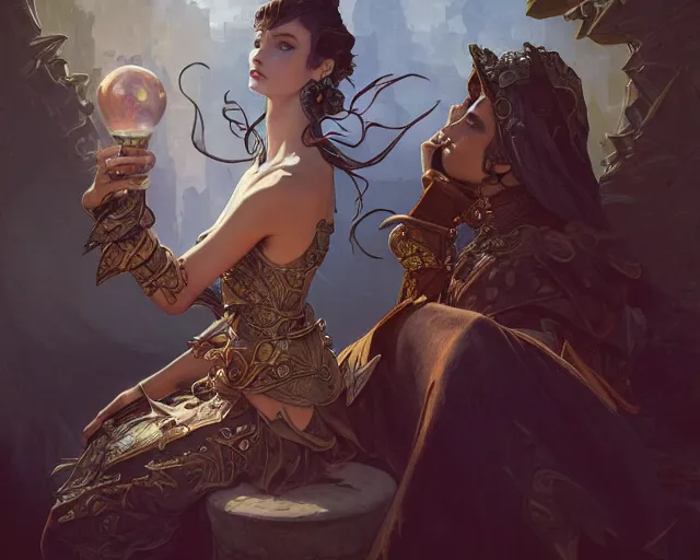 Prompt: photography of jeanloup sieff, deep focus, d & d and mtg, fantasy, intricate, elegant, highly detailed, digital painting, artstation, concept art, matte, sharp focus, illustration, hearthstone, art by artgerm and greg rutkowski and alphonse mucha