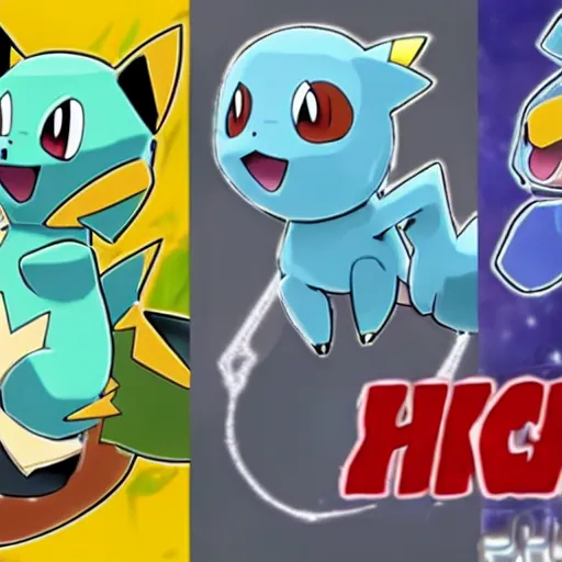 Image similar to new and wild Pokémon in the style of Pokémon  Scarlet and Violet 4k ultra high quality