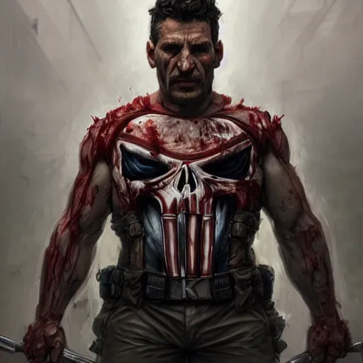 Punisher - Castle — Tony Santiago Art