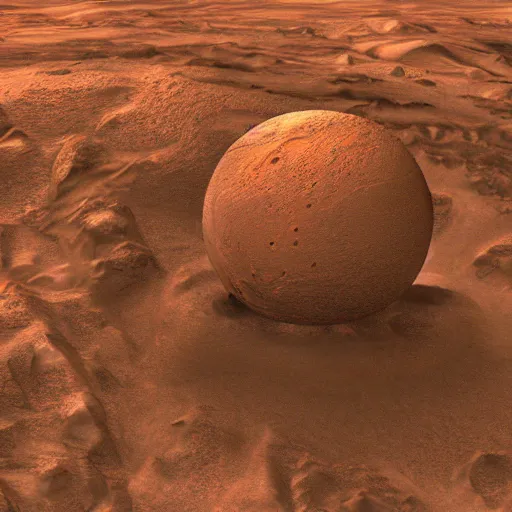 Prompt: ancient statue of the planet mars, ultra-photorealistic
